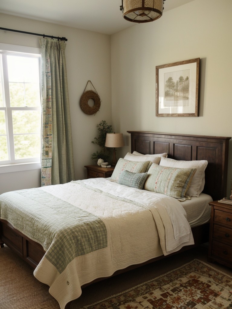 Rustic Bedroom Bliss: Elevate Your Apartment with Vintage Charm