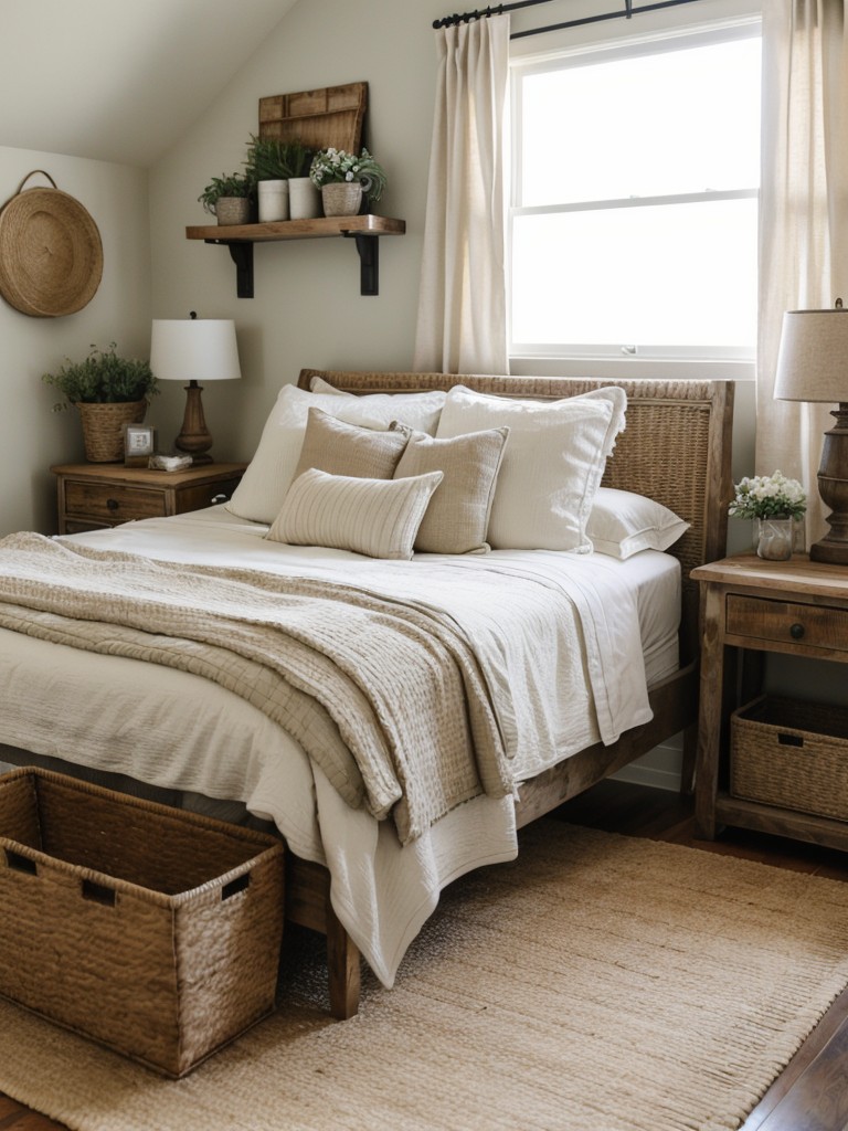 Create a Cozy Farmhouse Bedroom Retreat with These Decor Tips