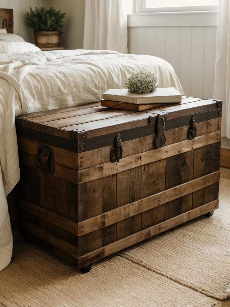 Farmhouse Bedroom Bliss: Storage Solutions for a Clutter-Free Space