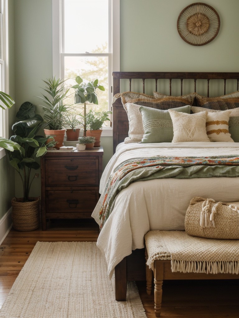 Farmhouse Bedroom Bliss: Bohemian Decor Ideas for a Cozy Retreat