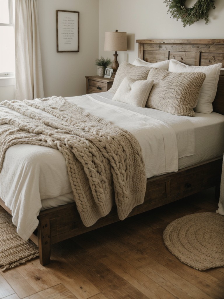 Farmhouse Bedroom: Cozy Chic for a Rustic Escape