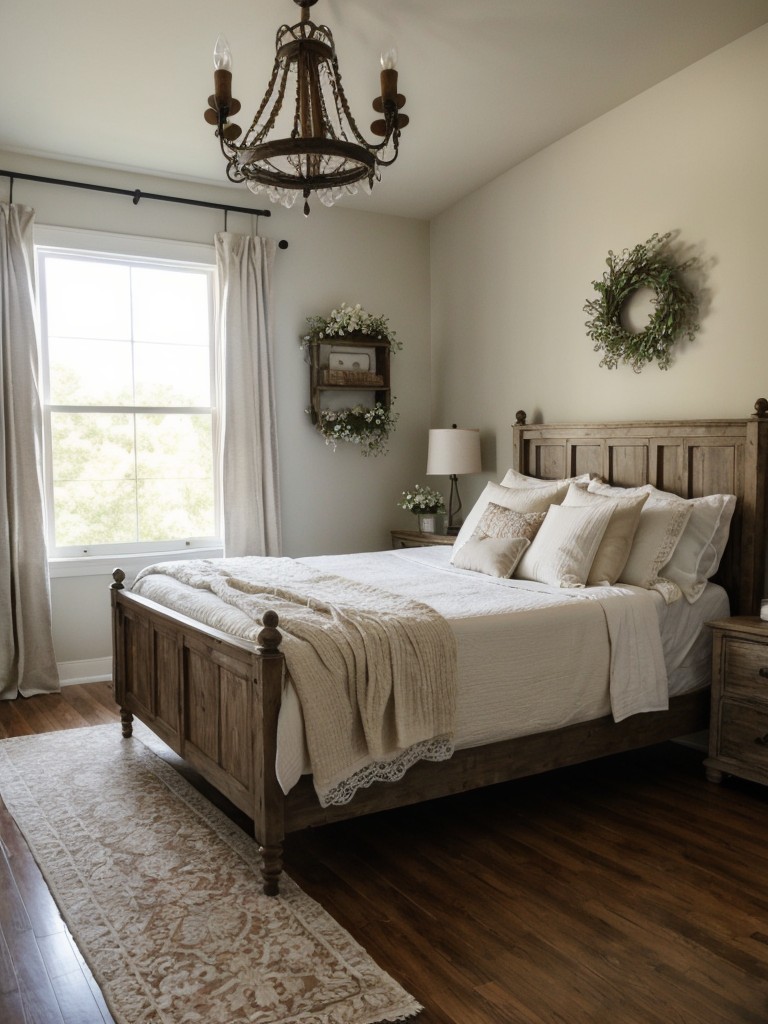 Rustic Farmhouse Bedroom Decor: Add Romance with Vintage Touches