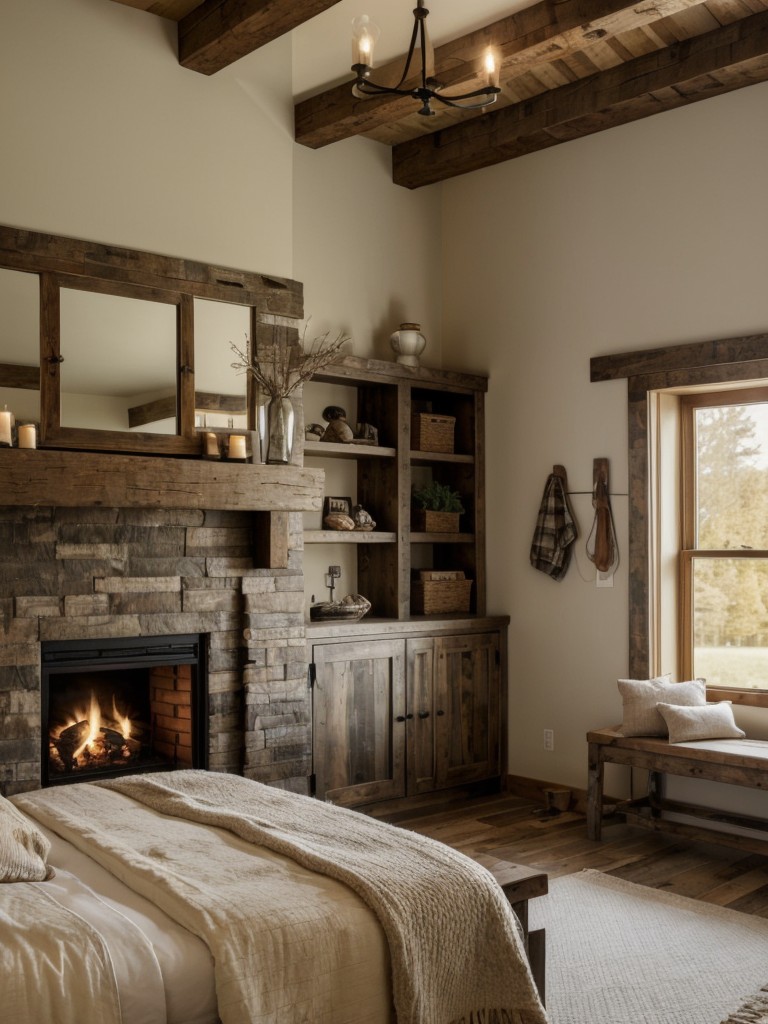 Cozy Farmhouse Bedroom: Rustic Decor Inspiration!