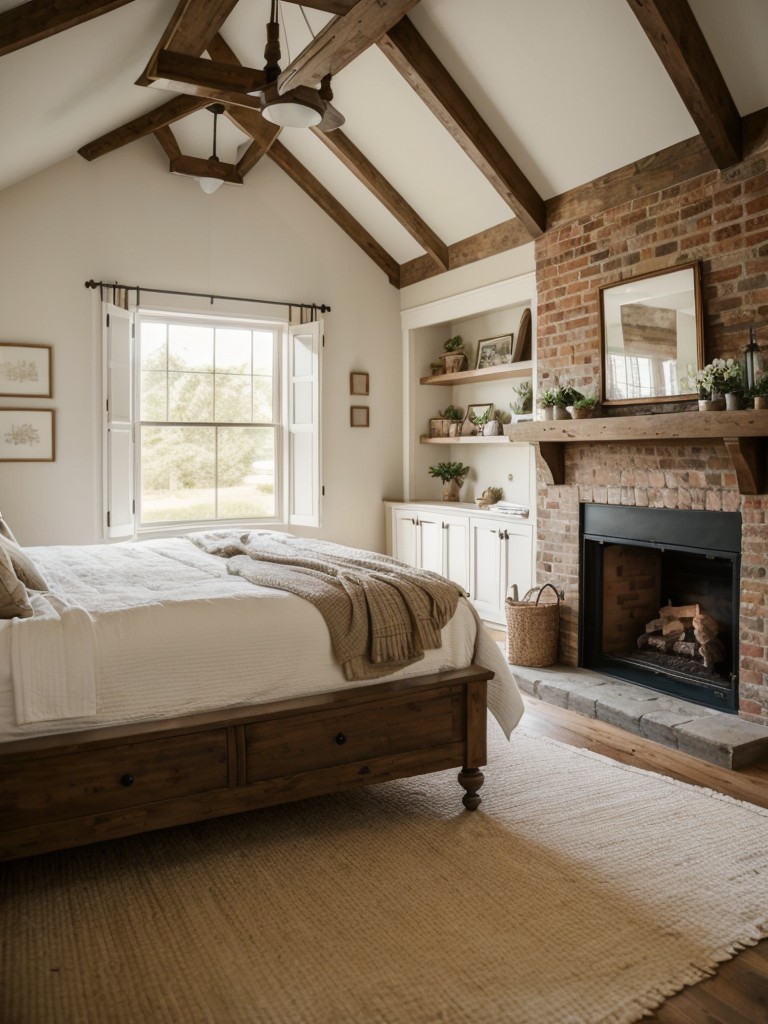 Timeless Farmhouse Bedroom: Vintage Charm for an Elevated Look