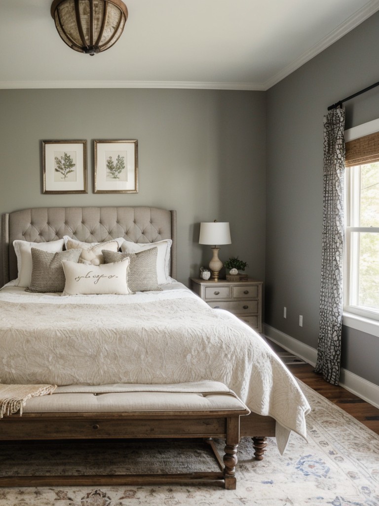 Vintage Farmhouse Vibes: Transform Your Apartment with Timeless Bedroom Decor