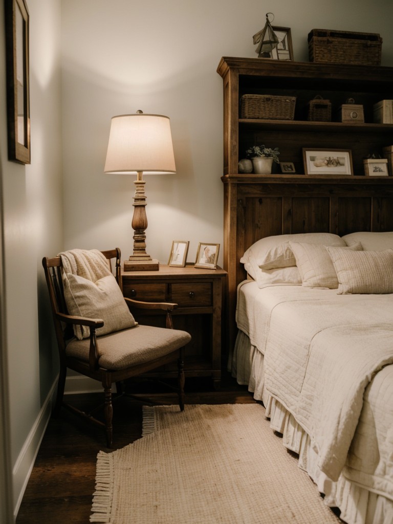 Cozy Vintage Bedroom: Farmhouse Touches for Timeless Charm