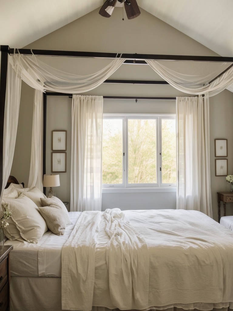 Cozy Apartment Bedroom Retreat: Romantic Décor Ideas.