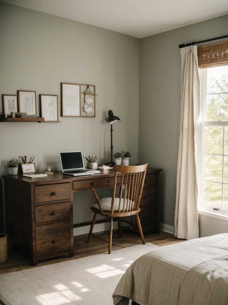 Cozy Apartment Vibes: Transform Your Bedroom into a Productive Retreat