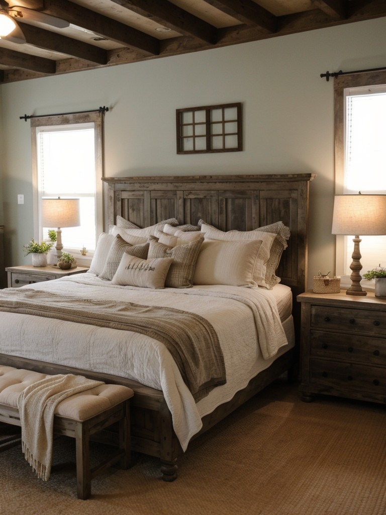 Rustic Retreat: Apartment Bedroom Decor Ideas for a Cozy Haven