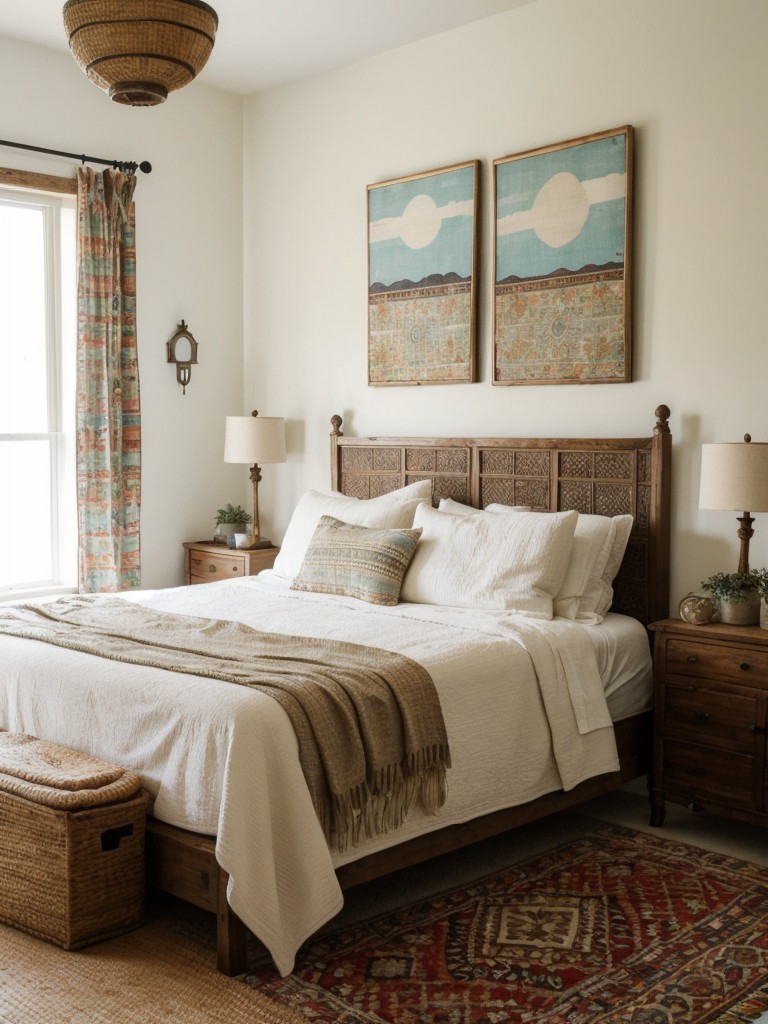 Farmhouse Bedroom Decor: Serene Space with a Bohemian Twist