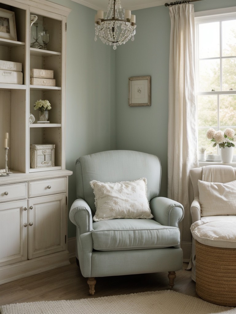 Create Your Dreamy Shabby Chic Bedroom with a Cozy Reading Nook!