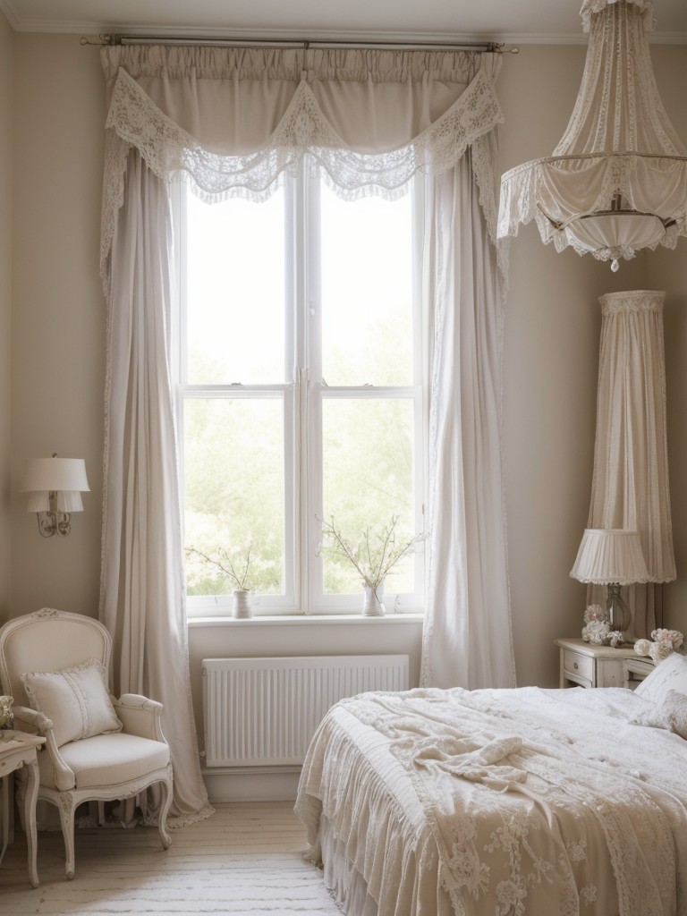 Lace Curtain Magic: Create a Romantic Retreat in Your Apartment