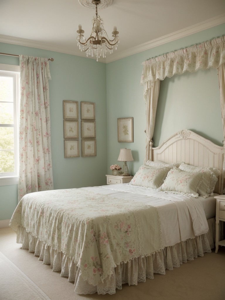 Feminine and Floral: Shabby Chic Bedroom Inspiration