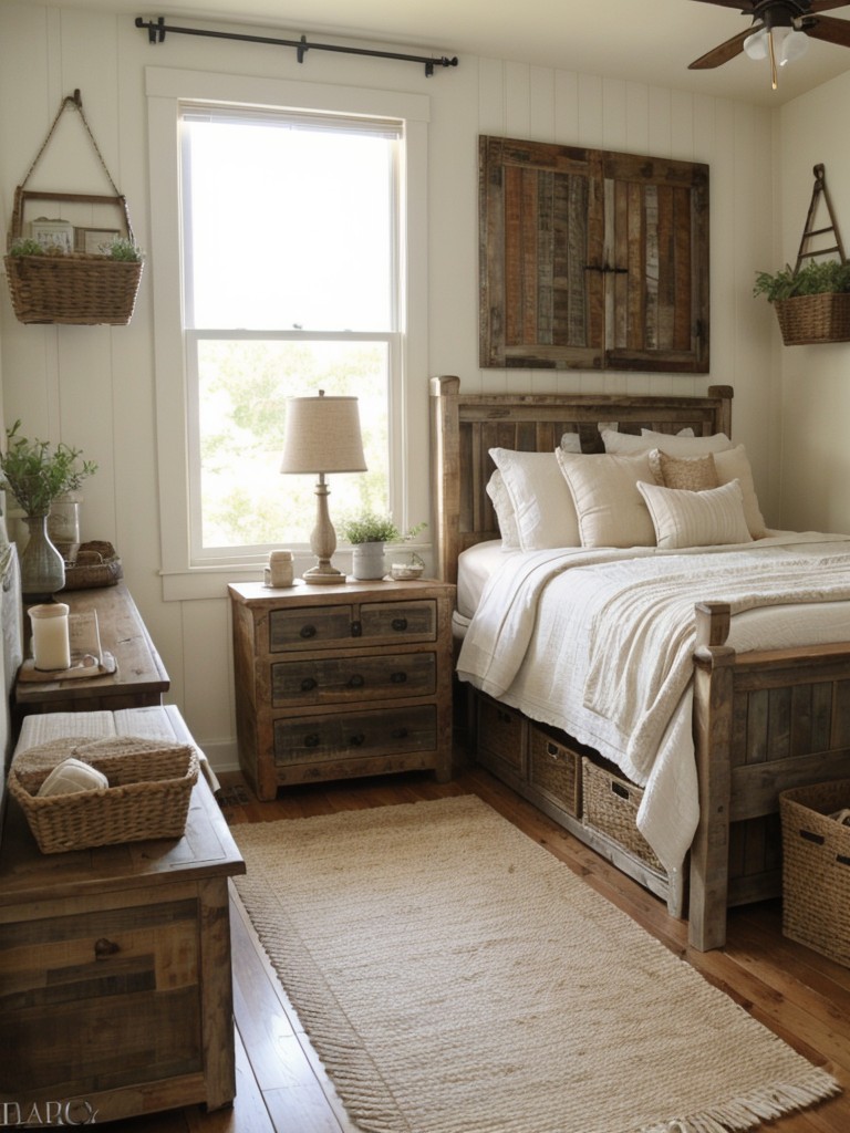 Rustic Charm for Your Apartment: Shabby Chic Bedroom Ideas