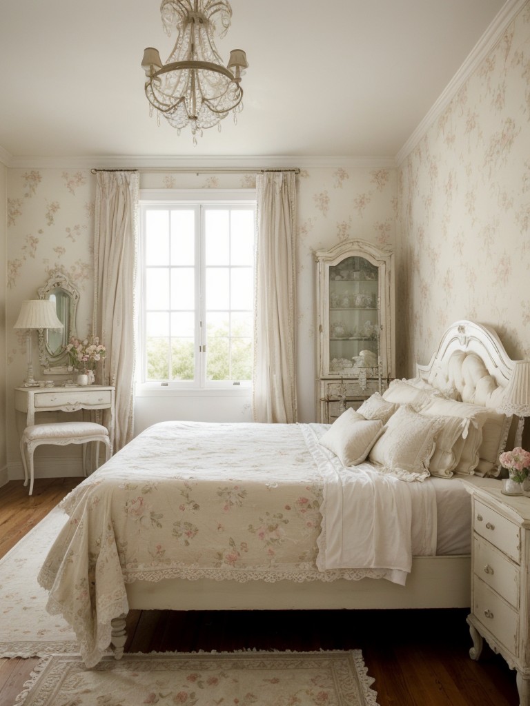 Vintage meets Femininity: Create an Elegant Shabby Chic Bedroom