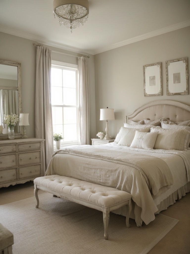 Cozy Apartment: Stylish Shabby Chic Bedroom Inspiration