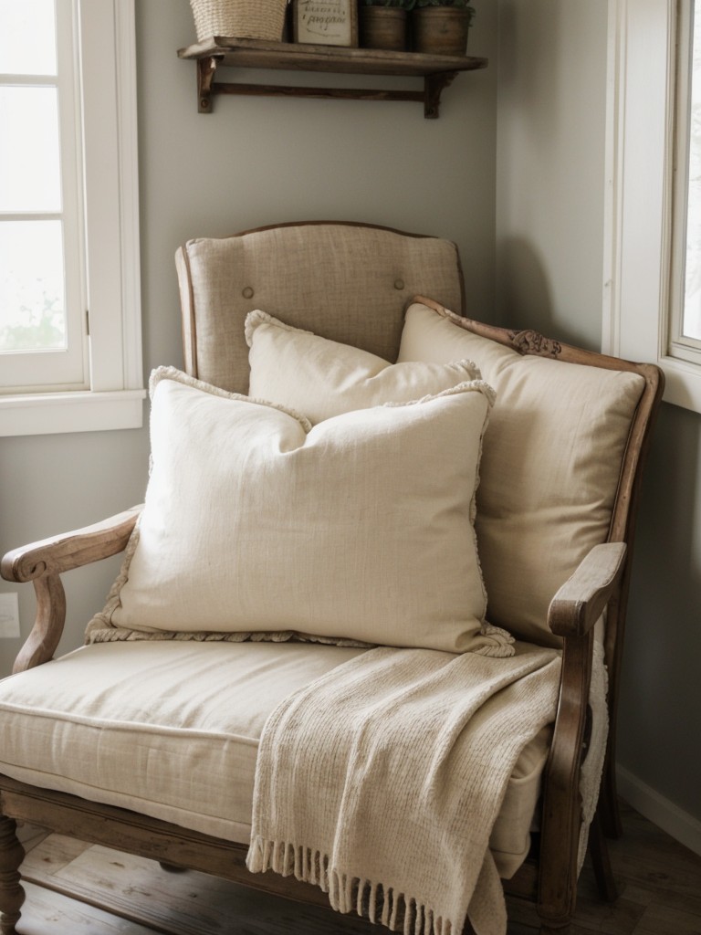 Cozy Vintage Seating for Your Shabby Chic Bedroom