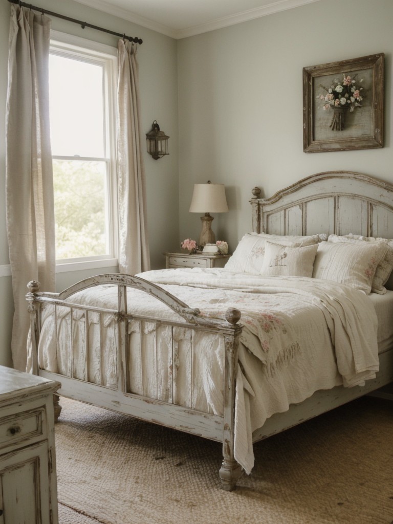 Charm your bedroom with rustic shabby chic vibes!