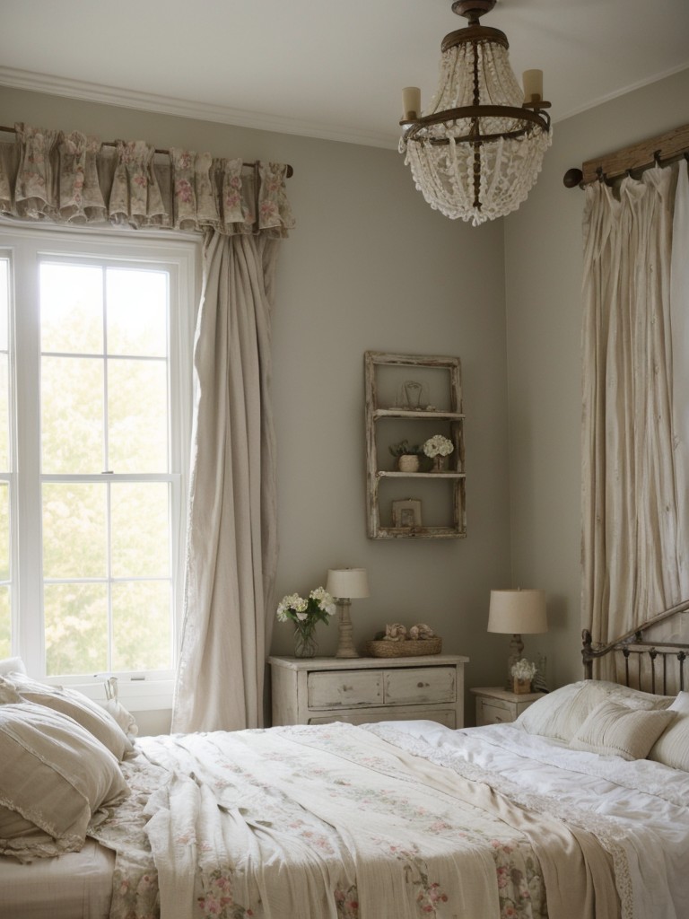 Floral Sheer Curtains for a Dreamy Apartment Vibe