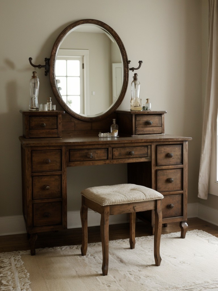 Vintage Vanity Set: Elegant Nostalgia for your Bedroom