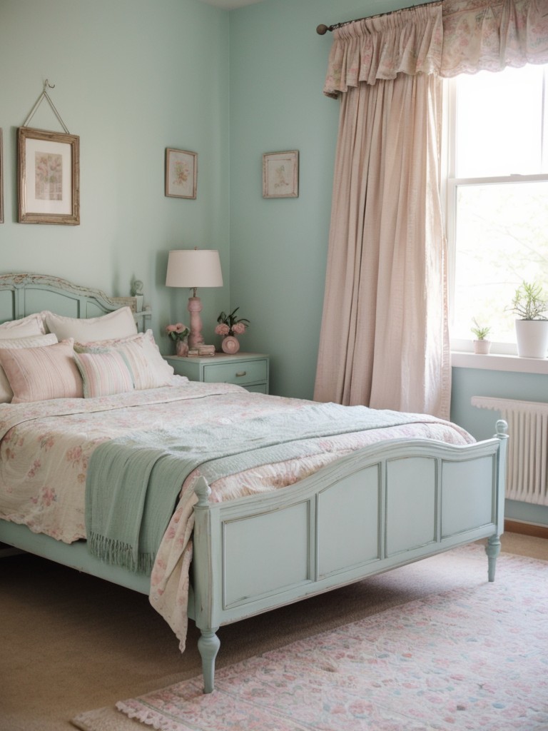 Charming Apartment Decor: Pretty Pastel Shabby Chic Bedrooms