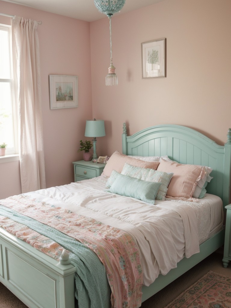 Charming Apartment Makeover: Pretty Pastel Shabby Chic Vibes!