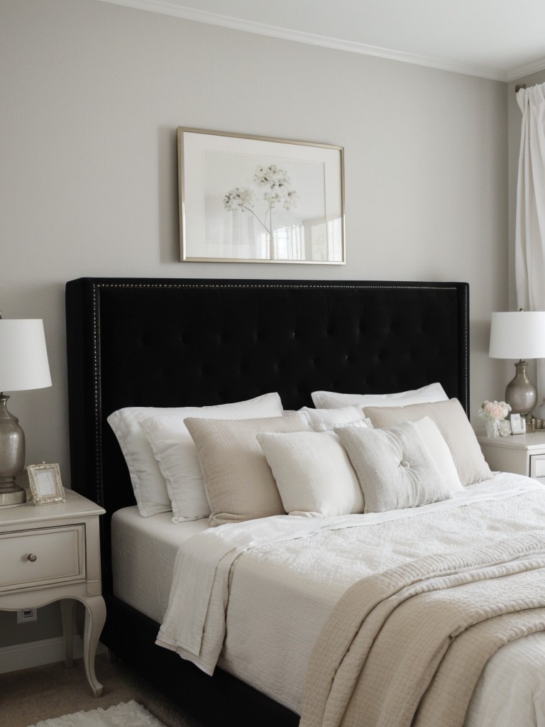 Chic Black and White Bedroom Inspiration: Timeless Elegance