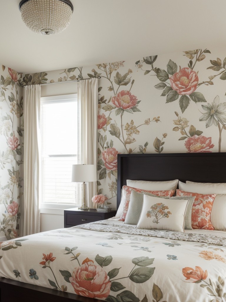 Whimsical Wallpaper: Elevate Your Bedroom with Playful Prints!