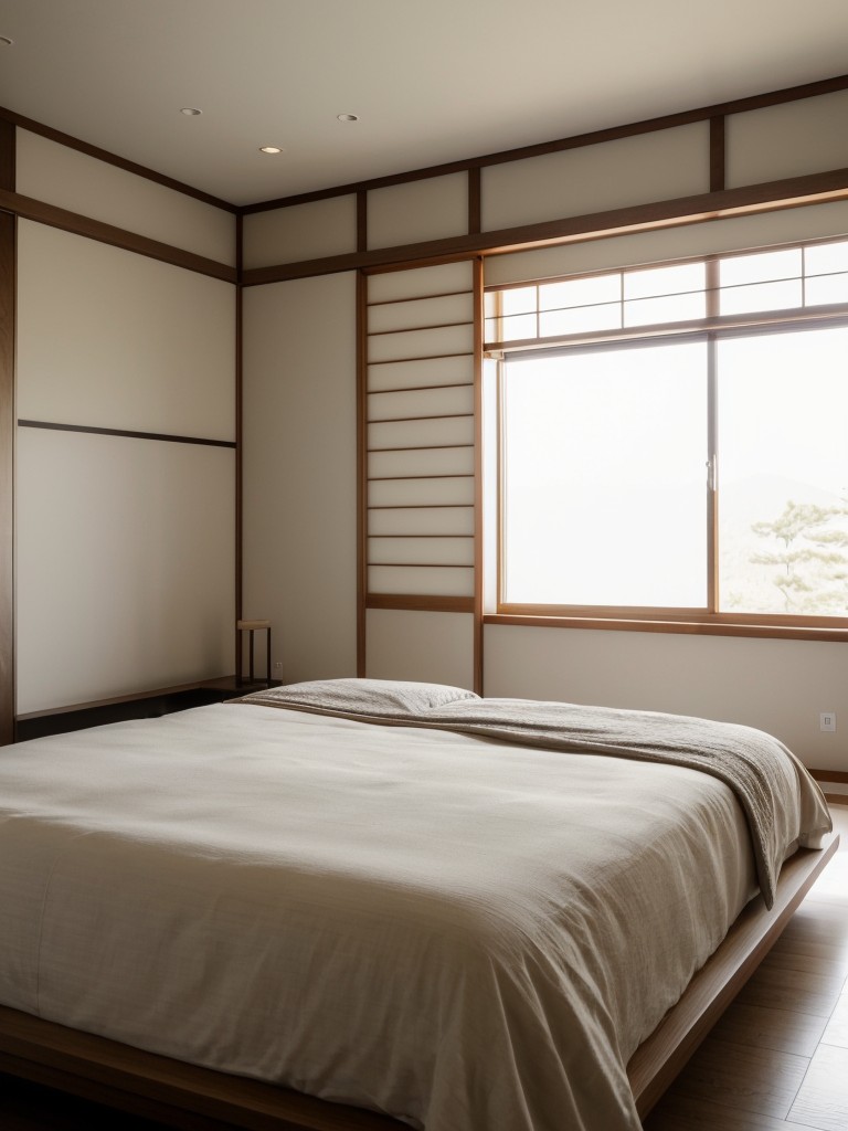 Zen-inspired Bedroom: Minimalist Decor for Tranquility