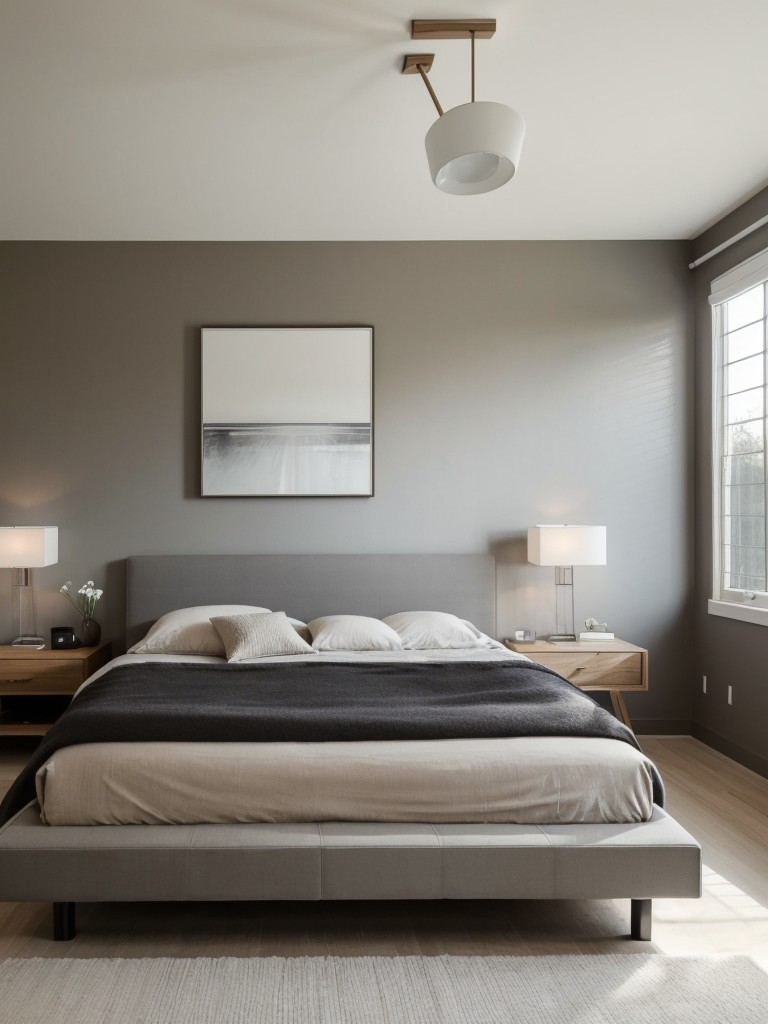 Minimalist Apartment Bedroom Inspiration: Gender-Neutral Elegance