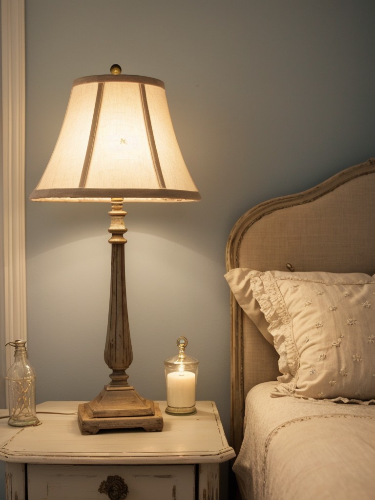 Create a Cozy Shabby Chic Apartment with Romantic Lighting