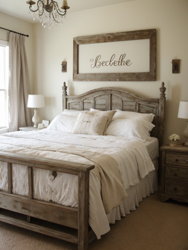 Rustic charm: Revamp your bedroom with distressed wooden headboards