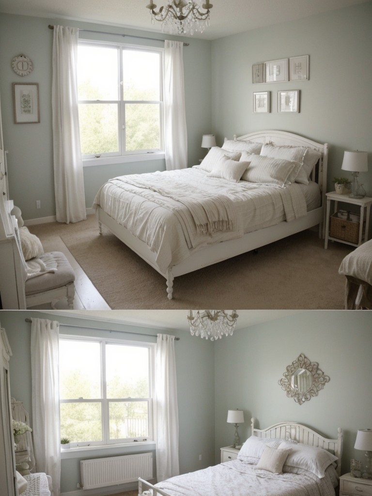 Small Apartment Bedroom Makeover: Shabby Chic Ideas