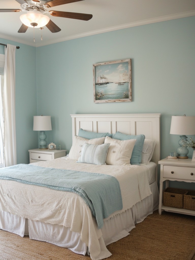 Coastal-Inspired Bedroom: DIY Shabby Chic Makeover!