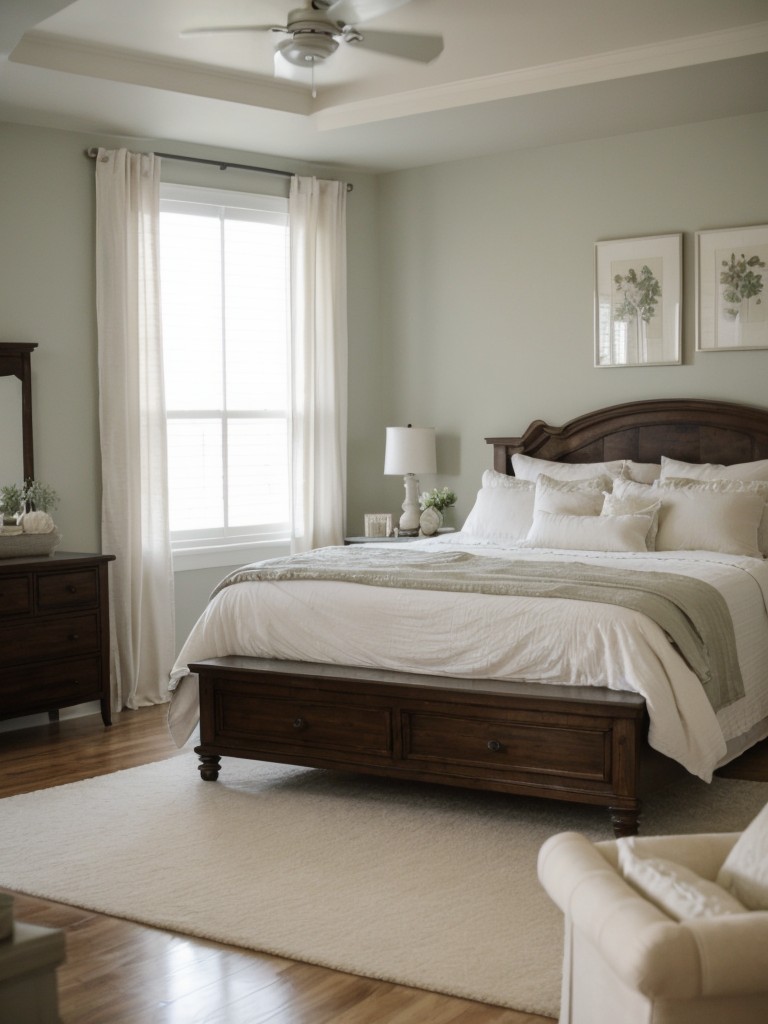 Create a serene bedroom with Shabby Chic style!