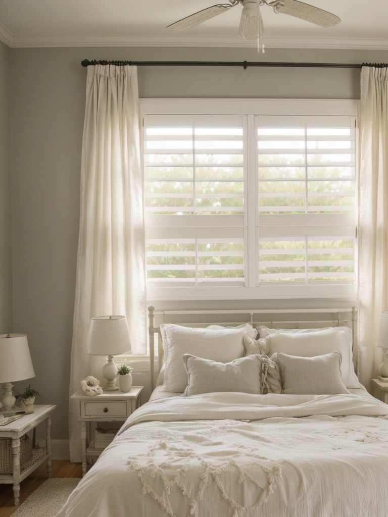 Lighten Up Your Bedroom with Sheer Curtains & Linen Blinds!