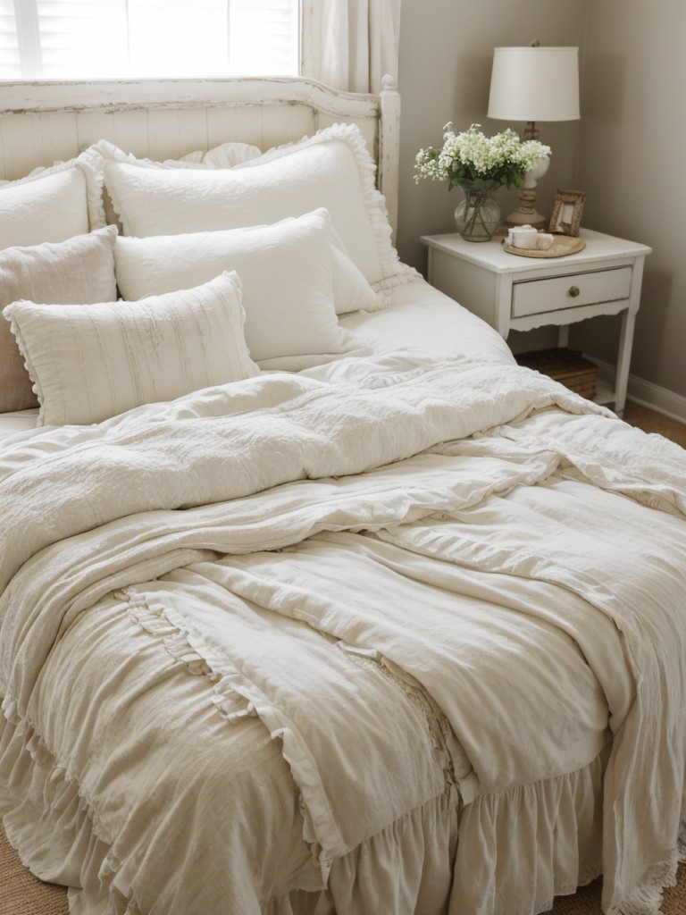 Cozy Up Your Apartment with Shabby Chic Bedroom Bliss!