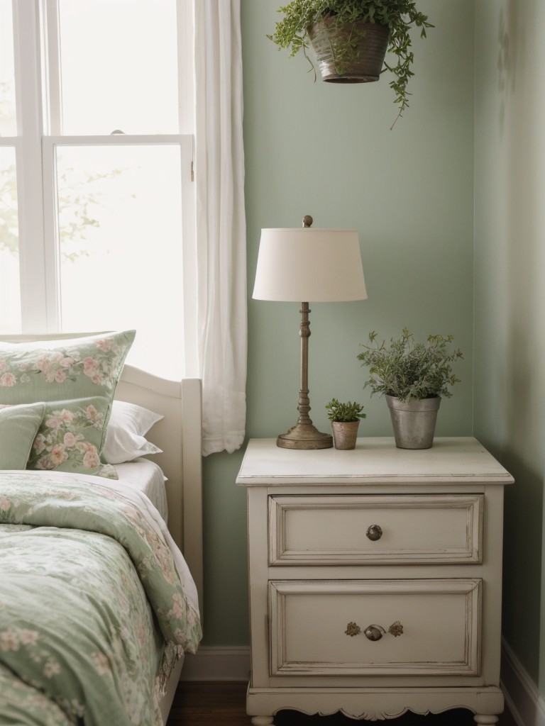 Nature-inspired Bedroom Vibes: Shabby Chic Apartment Ideas