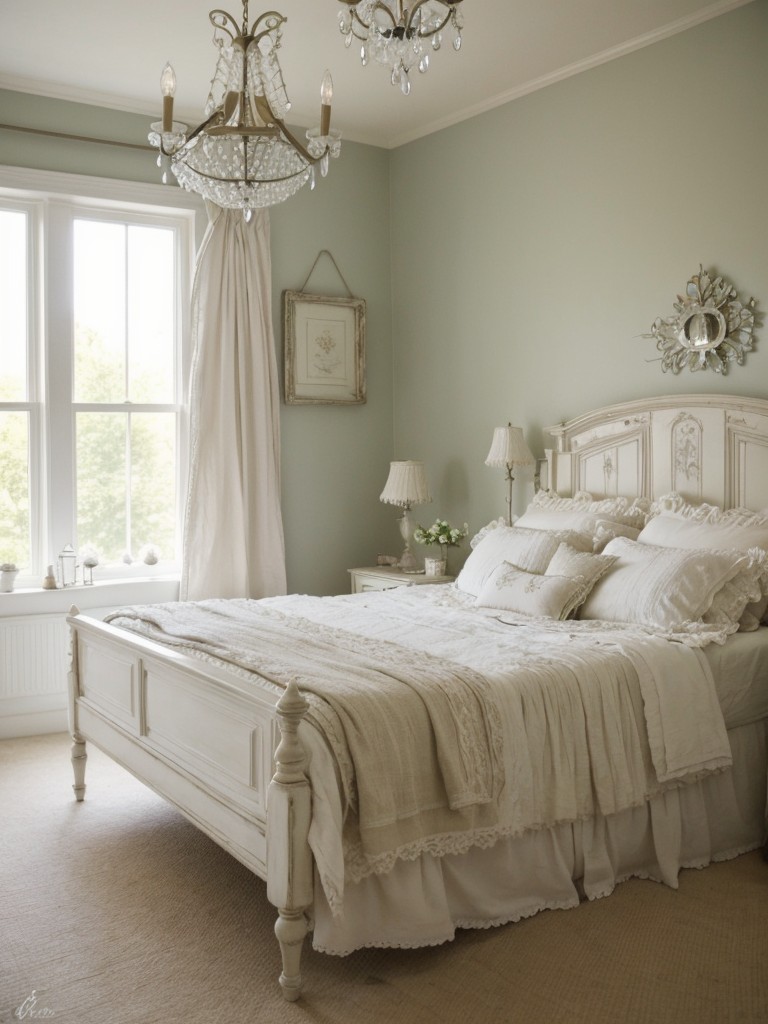 Elegant Vintage Accents for a Shabby Chic Apartment