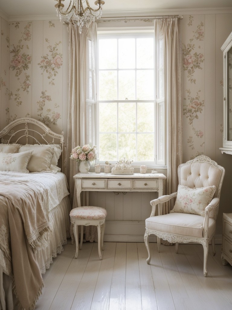 Cozy Small Bedroom Ideas: Shabby Chic Style