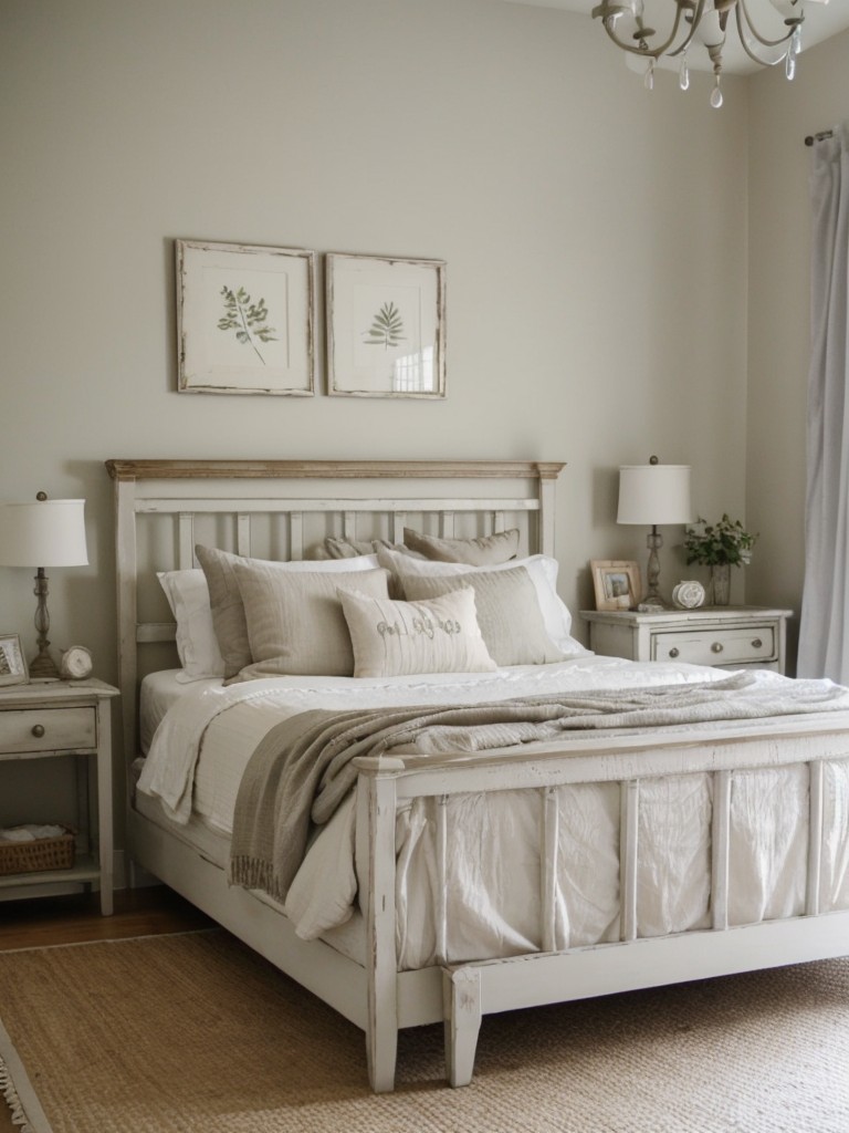 Cozy Farmhouse Vibes: Chic Bedroom Ideas for Small Apartments!