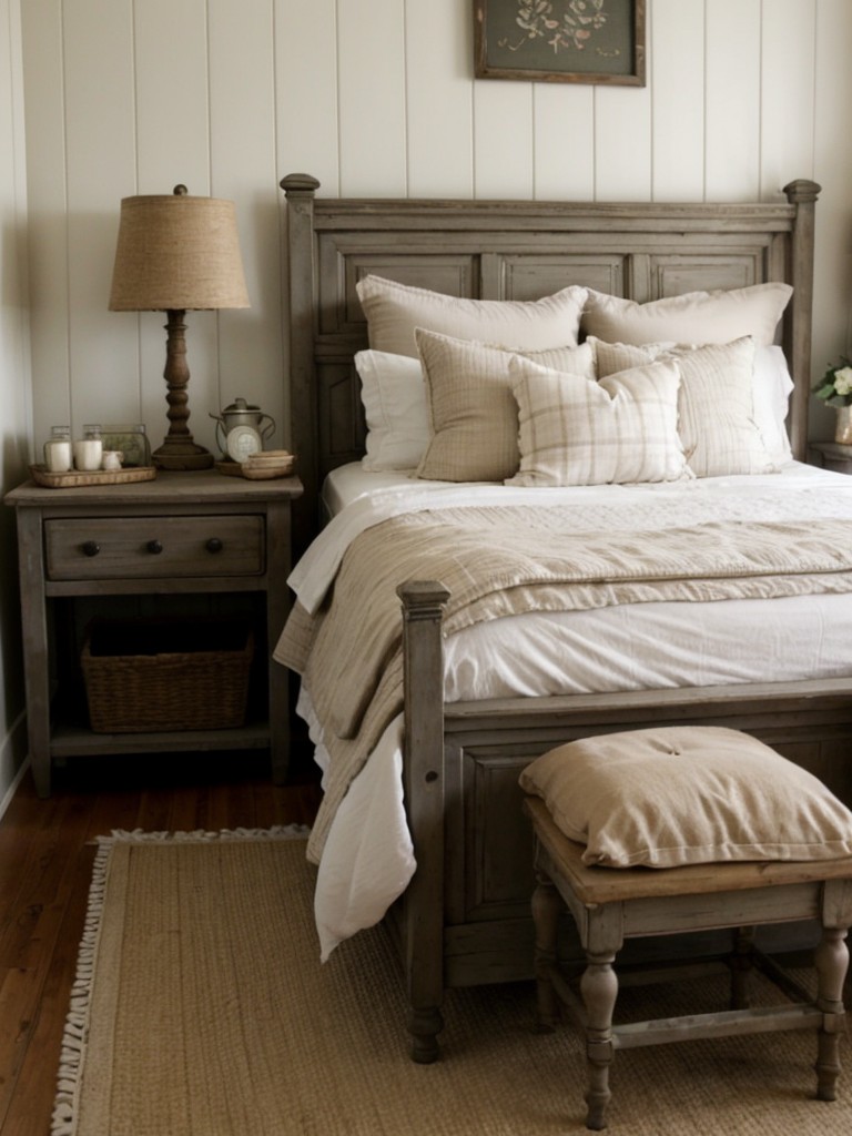 Cozy Vintage Farmhouse Ideas for Small Apartments