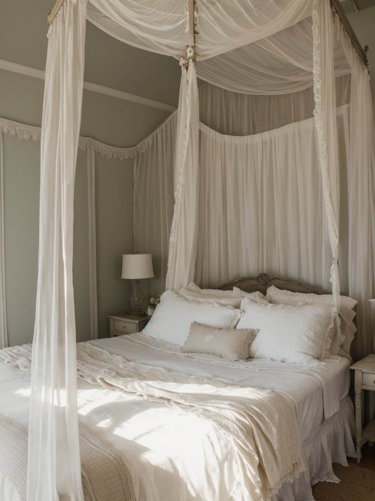 Romantic Canopy Bed: Elevate Your Bedroom with Timeless Charm!