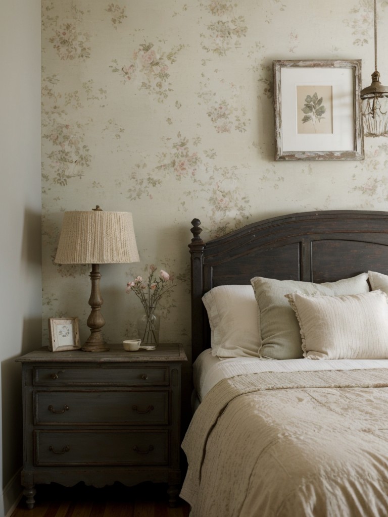 Vintage-inspired bedroom ideas for a timeless and charming apartment!