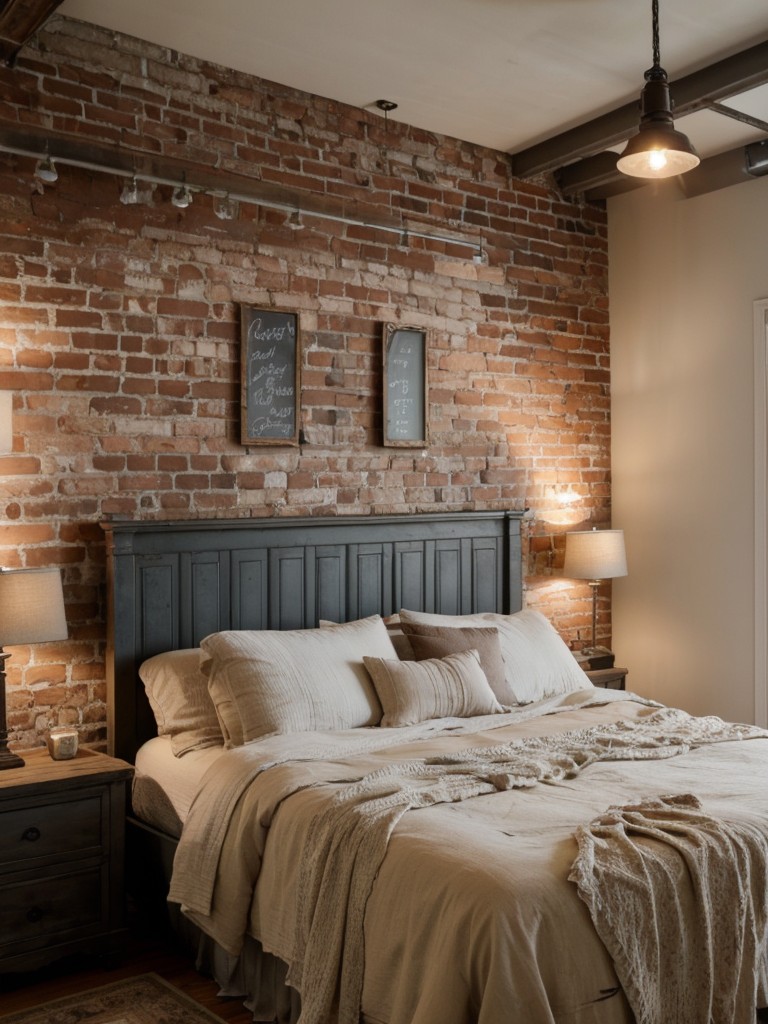 Urban Loft-Inspired Bedroom: Shabby Chic Romance!