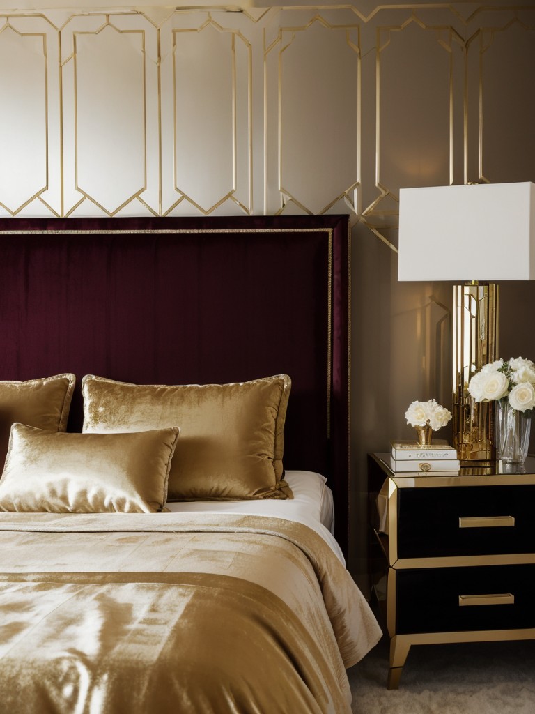 Create a Luxurious Modern Bedroom with Art-Deco Inspiration!