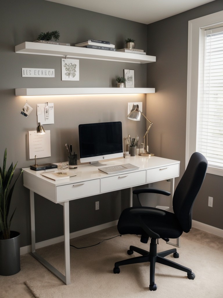 Transform Your Bedroom into a Stylish Workspace