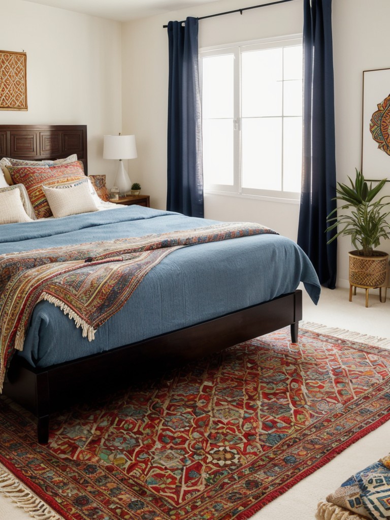 Create a Global Oasis in Your Bedroom with Bohemian-Inspired Decor.