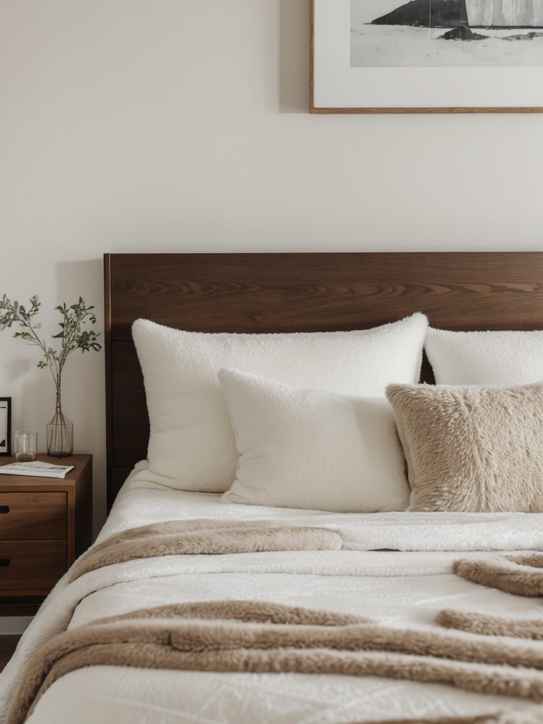 Discover Scandinavian-inspired decor for a modern apartment bedroom