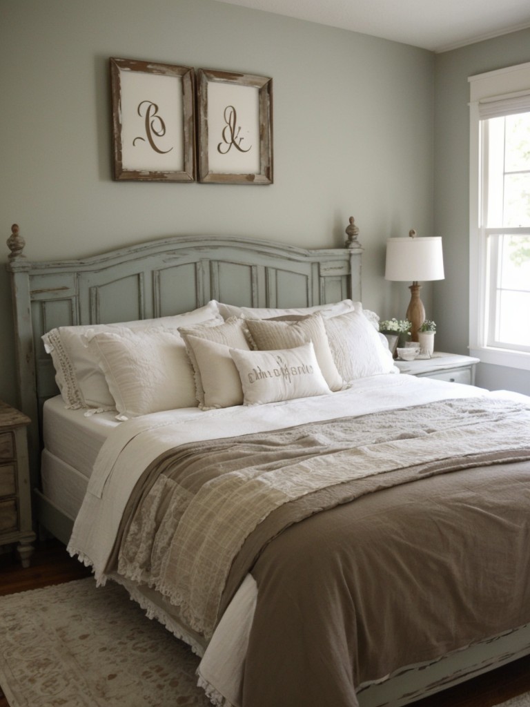 Charming Distressed Headboards for Instant Bedroom Character